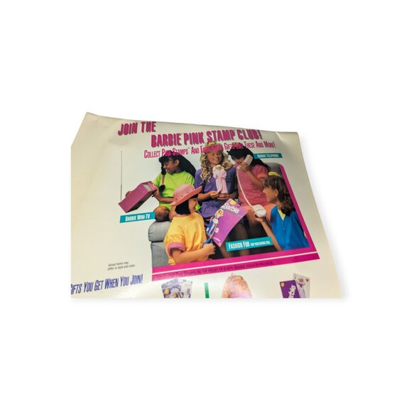 Vintage 1991 Calendar Exciting World of Barbie-Sneak Preview See What's New - Picture 16 of 16